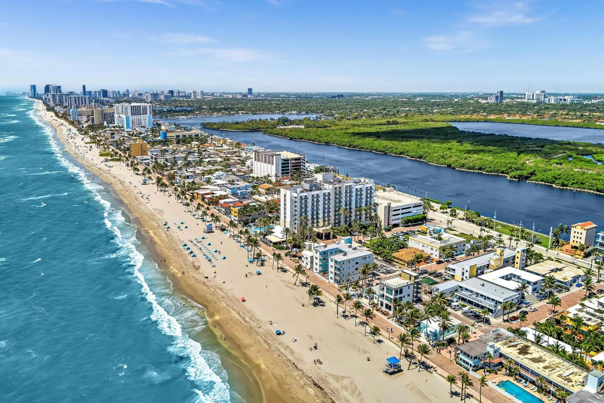 Beachfront & Pool Near Marriott Hollywood Beach Exterior foto